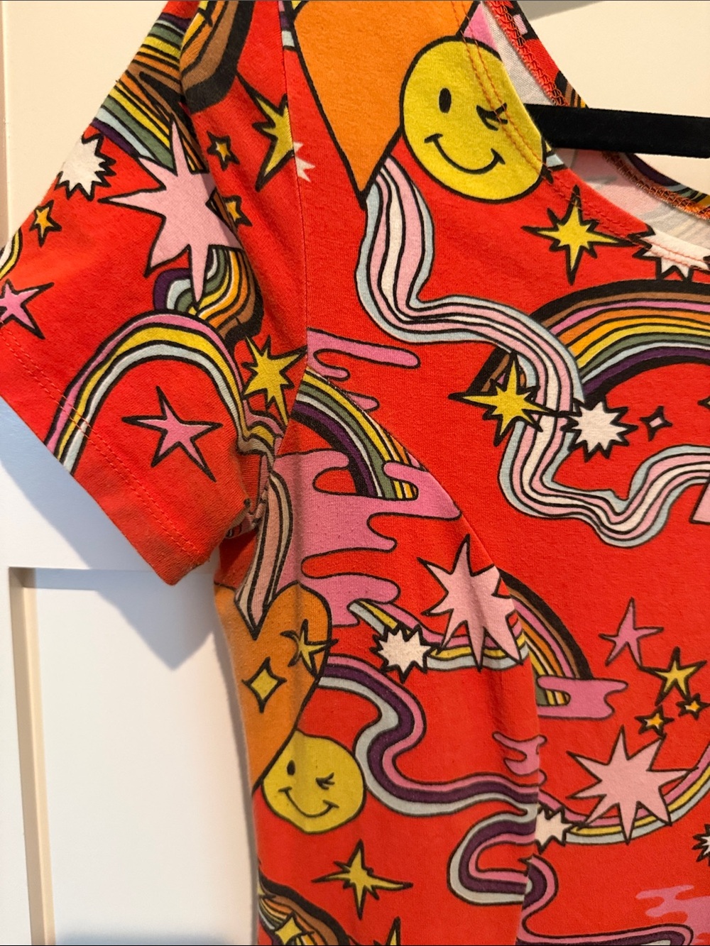 Nooworks ChaCha Smiley short sleeve Fit-and-Flare Dress XL - Picture 4 of 6